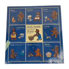 Photo Album Japanese Baby Scrapbook Kawaii Nakabayashi Teddy Bear Lively Family