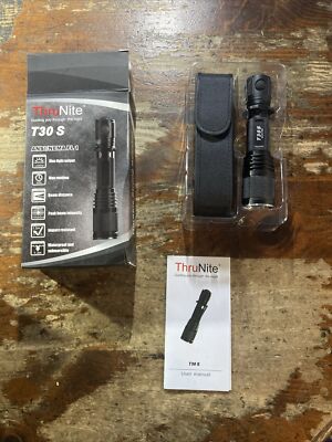 ThruNite T30S Flashlight - 650 Lumens - 4 Settings - XM-L U2 - Never Used
