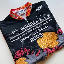 Paradise Ride 2005 Voler Cycling Jersey - Med. -  Hawaii's Ride to End AIDS