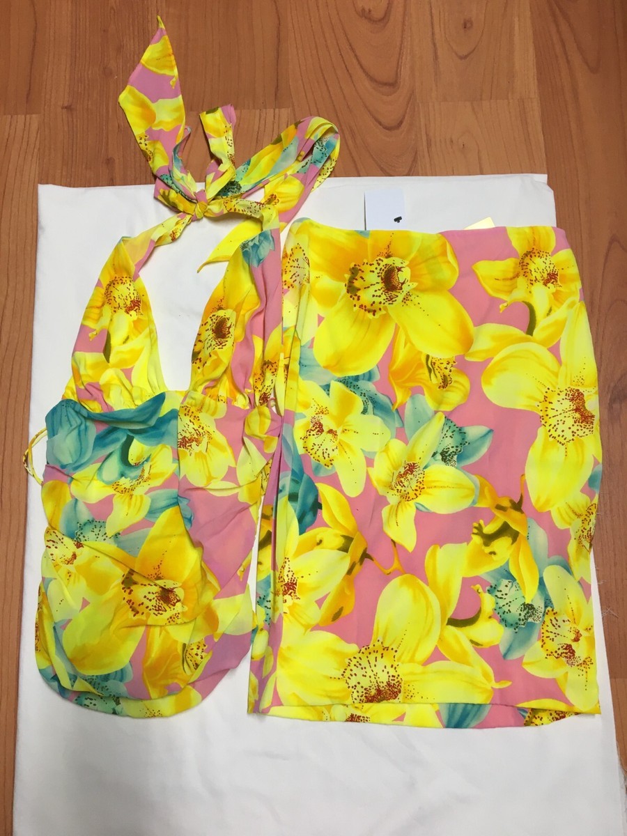 VERSACE Vintage SS04 Runway Floral 2 Piece Dress IT40 | eBay VERSACE Vintage SS04 Runway Floral 2 Piece Dress IT40 | eBay