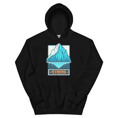 Iceberg Geographical Landscape Location Scenery Hoodie