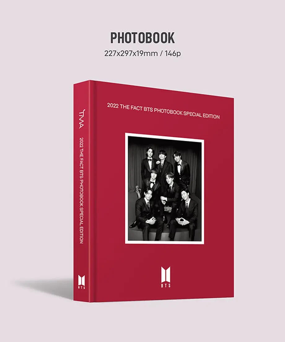 THE FACT BTS PHOTO BOOK SPECIAL EDITION Poster File Japan Limited
