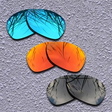 Black Blue Red Lenses Replacement For-Oakley Feedback OO4079 Polarized