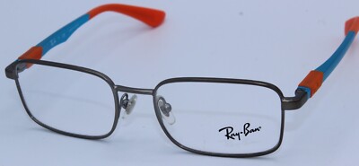 NEW AUTHENTIC RAY-BAN GREY KIDS OPTICAL FRAME RB1043 4020 46-16-125 EYEGLASSES