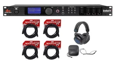 DBX DriveRack PA2 Sound Signal Processor Speaker Manage System+Headphones+Cables