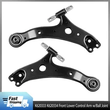 Front Lower Control Arms w/Ball Joints For 2002-2017 Toyota Camry Sedan 2.4L