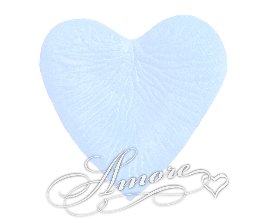 1000 Wedding Silk Rose Petals Heart Shaped Blue sky, Petals & Garlands ...