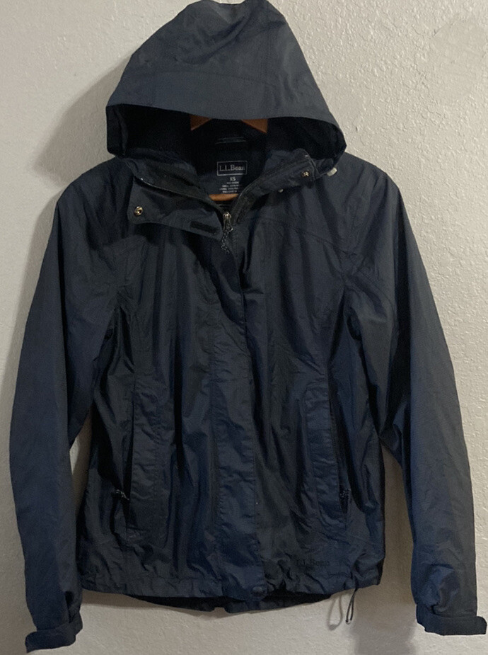 LL Bean Trail Model Full Zip Hooded Ski Jacket Womens Size LL Bean Trail Model Full Zip Hooded Ski Jacket Womens Size