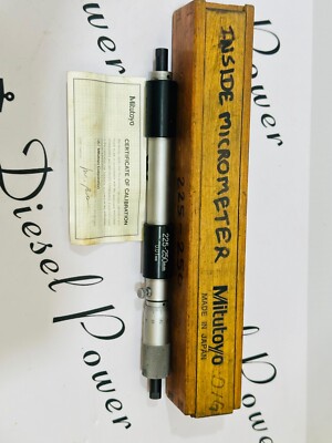 MITUTOYO 225-250mm INSIDE MICROMETER 400077 MADE IN JAPAN