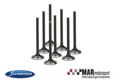 VW 1.8T 20v | SUPERTECH 8x STD Nitrided Exhaust Valves Triple Groove