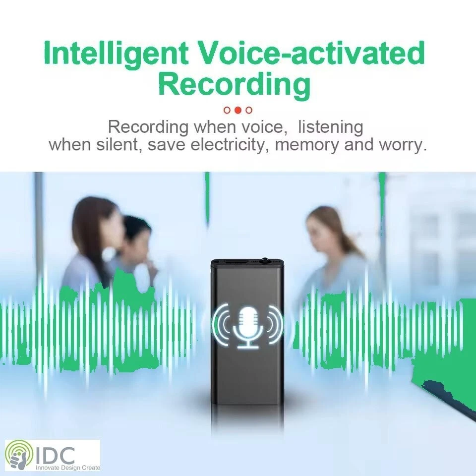 Mini Hidden Secret Audio Voice Recorder Listening Device 8GB Bug Recording - Image 2 of 4