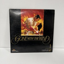 Gone With The Wind Laserdisc Laser Disc LD Stereo Extended Play Clark Gable