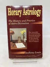 Horary Astrology by Anthony Louis First 1st Edition VG PB 1951