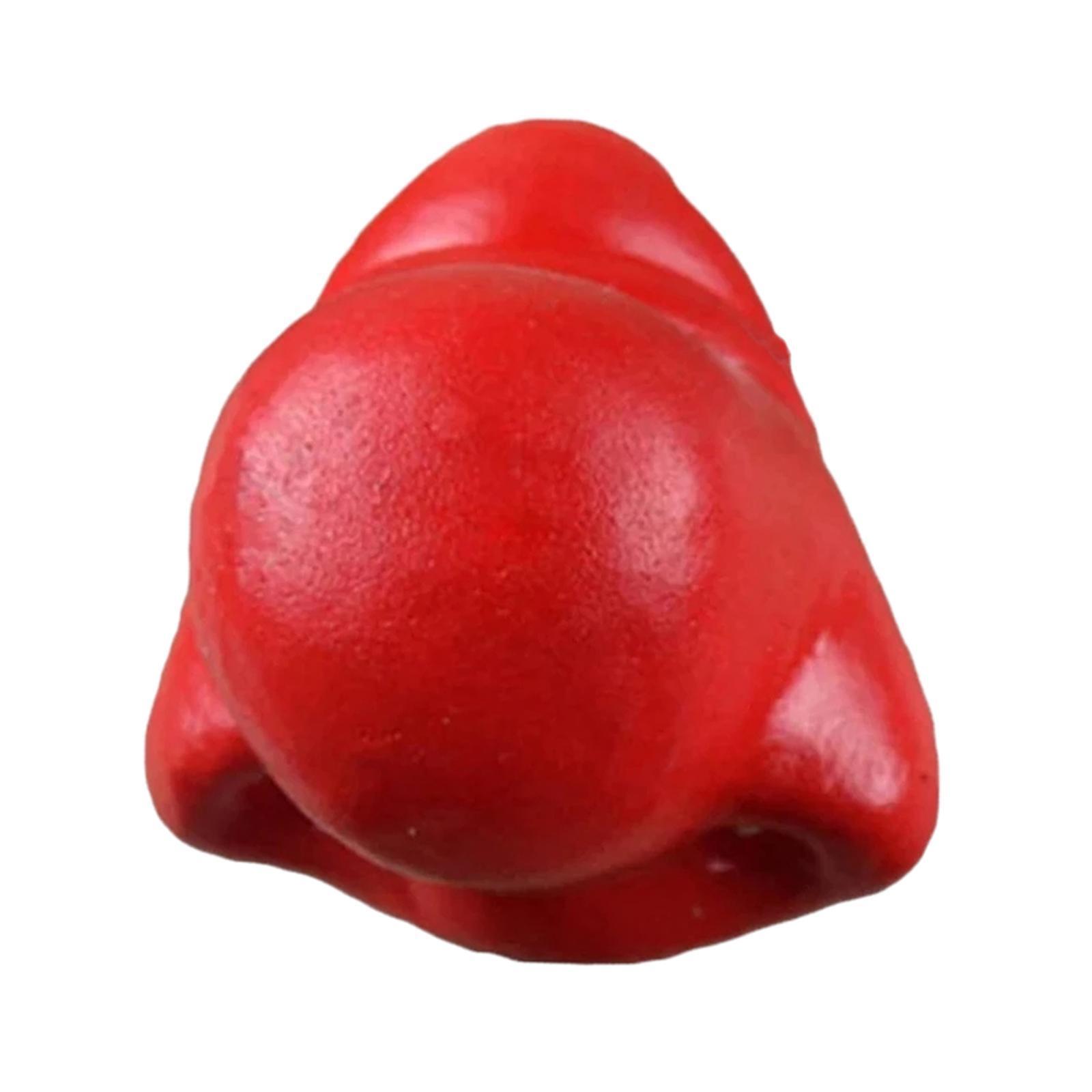 KarneLux Lot De 12 Nez De Clown Rouge - Accessoire Déguisement Carnaval Et Fête D'Enfants