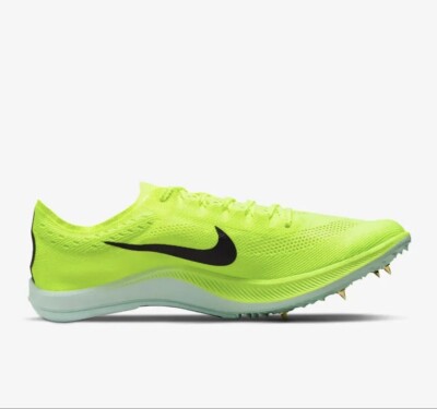 Nike Men's Sz 13 ZoomX Dragonfly Racing Spike Shoes Volt, Mint