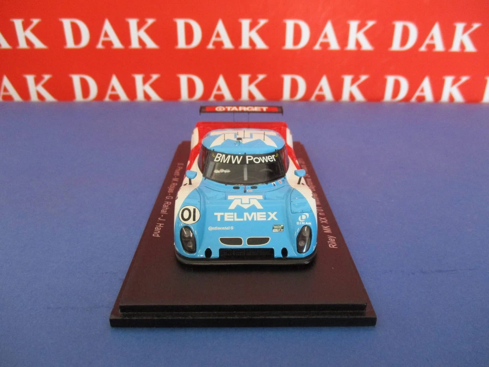 1/43 Modellino Auto Riley MK XX 24H Daytona 2011 S. Pruett by Spark - Immagine 3 di 4