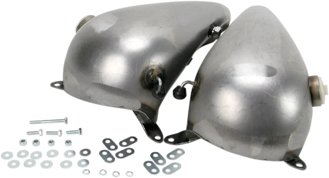 DRAG SPECIALTIES Fat Bob-Style Gas Tank - Fits 3.5 Gallon - Harley-Davidson