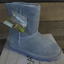 BEARPAW Elle Youth Gray Fog Size - US SIZE 1