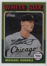 2024 Topps Heritage High Number Chrome /699 Mike Soroka Michael Soroka #69 3c2