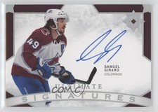 2021-22 Upper Deck Ultimate Collection Signatures Samuel Girard #US-SG Auto 1q7q