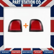 2X LEFT + RIGHT Rear Bumper Light Reflectors Pair For Mitsubishi L200 2004 -2016