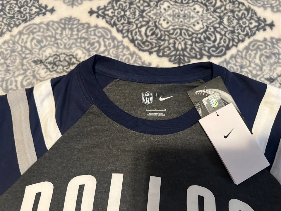 Nike NFL Dallas Cowboys Camisa Grande Para Hombre Manga Larga Nueva Con Etiquetas  Foto 4 de 4