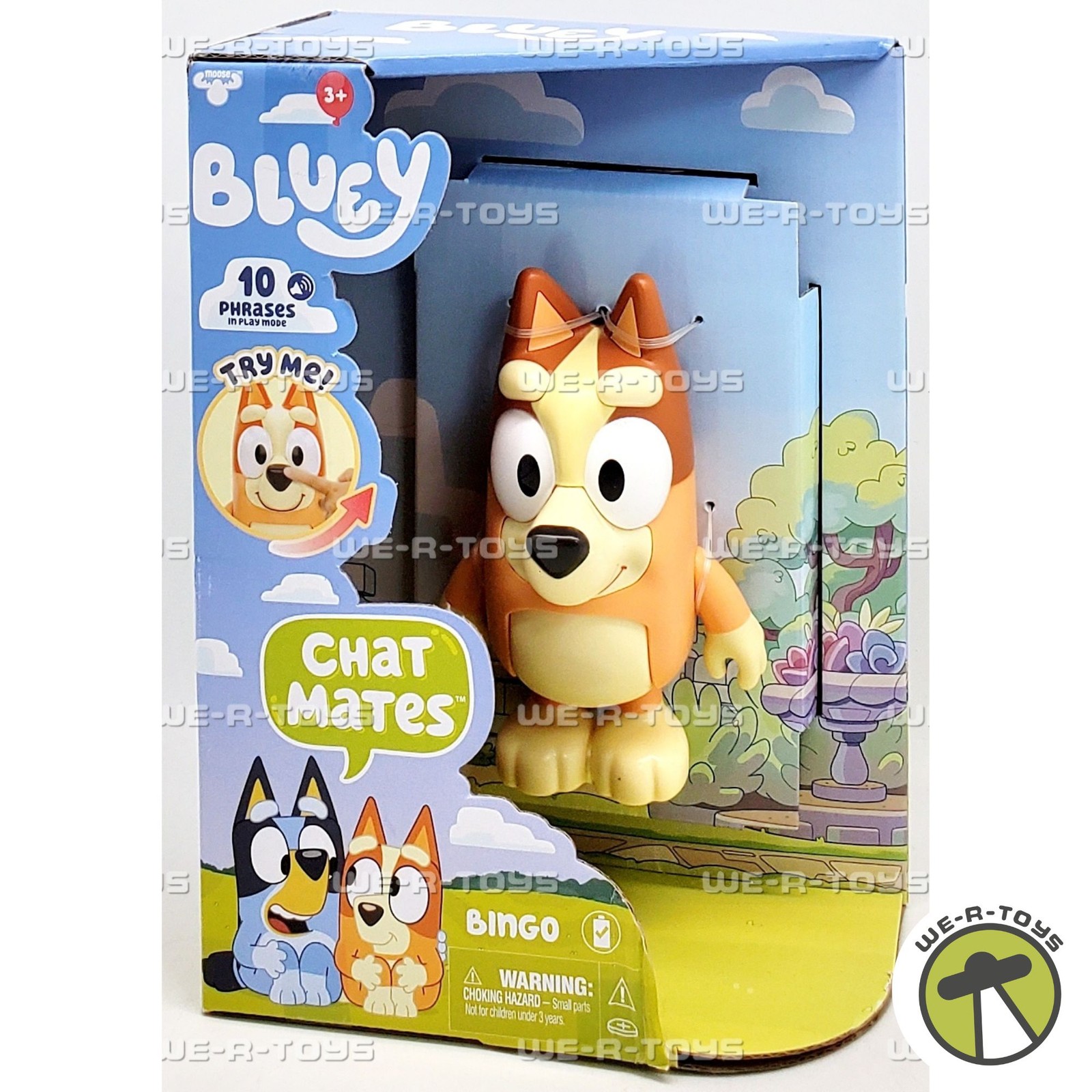 Bluey Chat Mates Bingo Electronic Figure 2025 Moose Toys 18970
