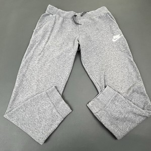 Nike Tracksuit Trousers Joggers Sweatpants Girls 13-14 Years XL Grey Cotton