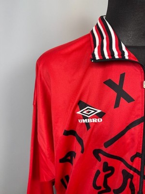 AJAX 1995 1996 TRAINING JACKET TRACK TOP VINTAGE FOOTBALL SOCCER