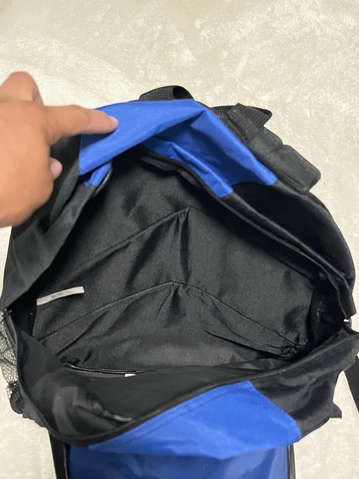 Mochila Volvo Penta azul negra coche carreras excelente estado Foto 4 de 4