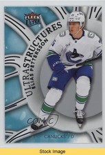 2025-26 Upper Deck Fleer Ultra Ultrastructures Elias Pettersson D READ 13li