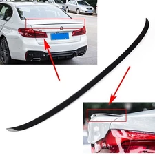 US Rear Trunk Lid Lip Spoiler For BMW 5-series G30 Sedan M5 P Style 2017-2024