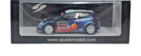 Spark Modellauto 1:43 Ford Fiesta R5 Rally Monte Carlo 2019 Die Cast