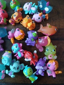 Hatchimals Colleggtibles Lot Of 31 Mixed Mini Figures Glitter Wings Animals