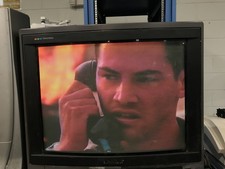 Sony Trinitron KV-2080R 20" CRT TV Retro Gaming Local Pickup No Remote Read Desc