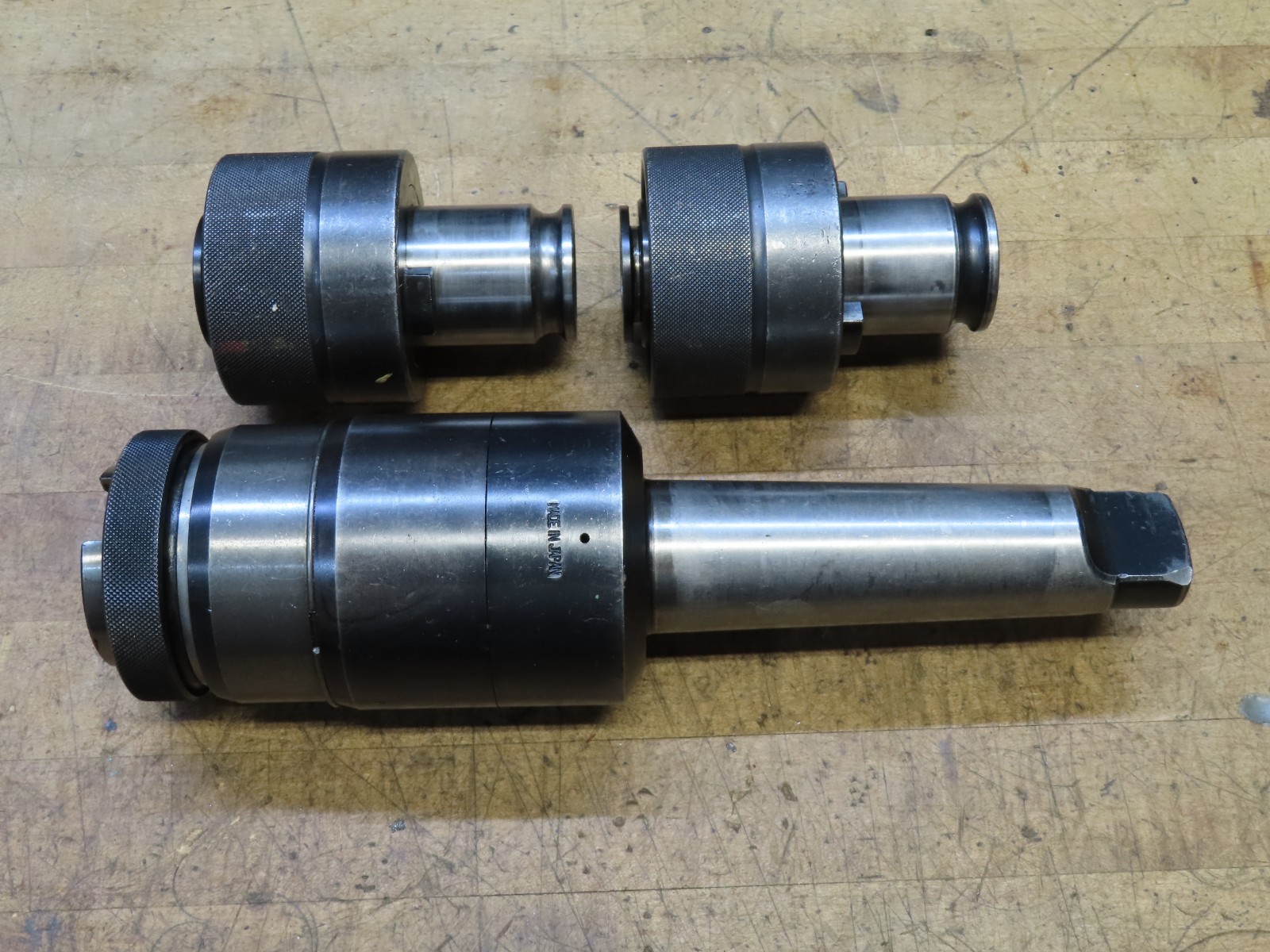 Tecnara tension compression quick change chuck + 1-1/4" & 1-1/2" tap collets 5MT