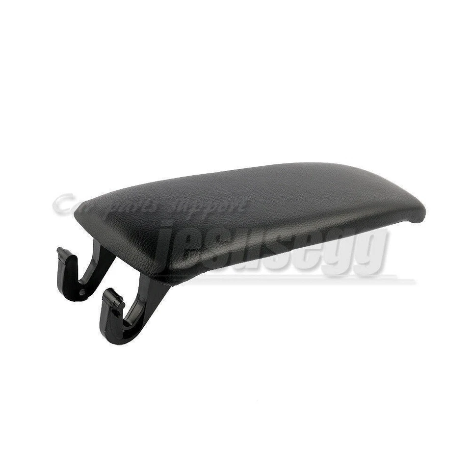 Black Car Arm Rest Armrest Cover Center Console Lid For Audi A4 C5 S4 1998-2005 - Image 2 of 4