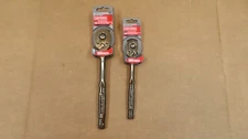 Two NEW Craftsman Overdrive 1/2 & 3/8 Drive 180 Tooth Ratchets Gunmetal Chrome