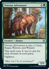x4 Veteran Adventurer - Zendikar Rising - NM - MTG