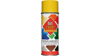 Belton - hitcolor Deco-Lackspray Rapsgelb Seidenglanz RAL 1021 (400ml)