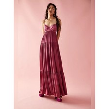 Free People Freya Maxi Dress Purple Bustier Small