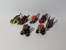 Lot of 7 Unbranded Dinosaur Cars