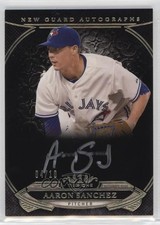 2015 Topps Tier One New Guard Silver Ink 4/10 Aaron Sanchez #NGA-ASZ Auto 11p0