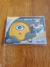 Aaron Rodgers 2008 Upper Deck Green Bay Gamers Helmet Card Packers HOF QB