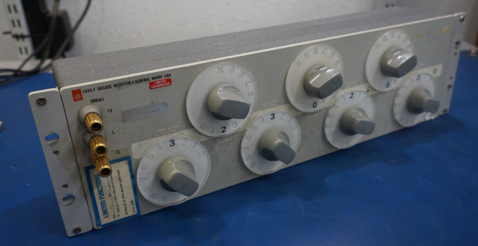 General Radio GenRad 1433-F Decade Resistor