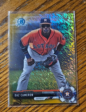 Daz Cameron 2017 Bowman Chrome Gold Shimmer Refractor #/50 BCP96 -Houston Astros