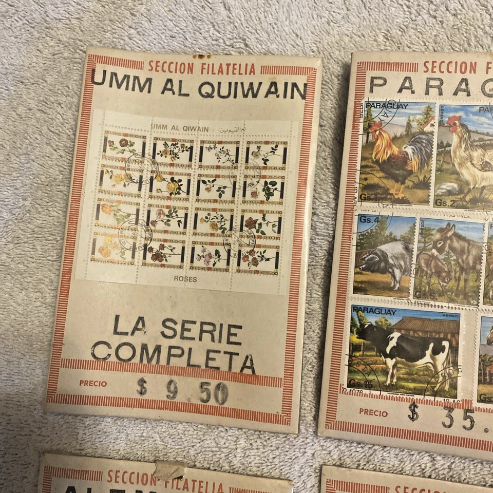 6 Nuevos Juegos De Sellos Españoles Serie Paraguay Uruguay Etc.. Foto 3 de 4