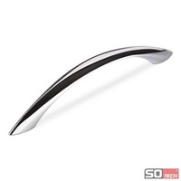 MöBelgriff MöBelgriffe HE08 Ba 96 Mm Chrom BüGelgriff Bogengriff Griff Griffe