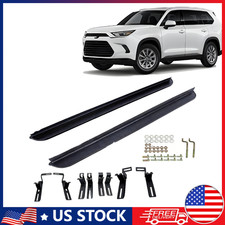 2 PIEZAS estribos laterales barras Nerf estribo para Toyota Grand Highlander 2024-2025