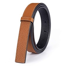 Vatee's Women's Reversible Real Leather Replacement Belt Strap without Buckle...